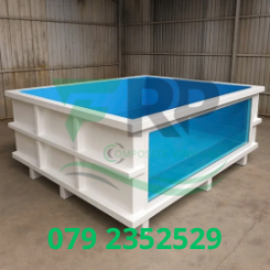 Bể composite có kính new 1