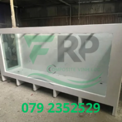 Bể composite có kính new 4