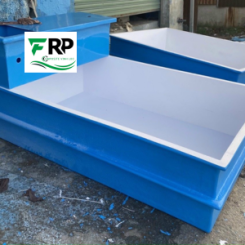 Bể chứa thủy sản dạng vuông bằng Composite