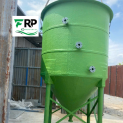 Bồn Composite chứa hóa chất hình tròn