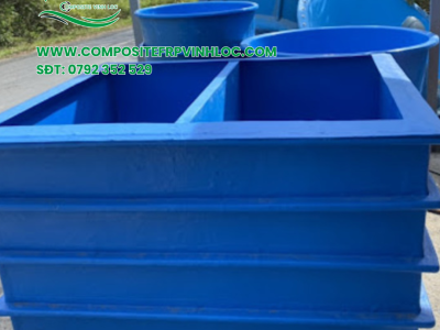 bể composite dùng cho ngành thủy sản