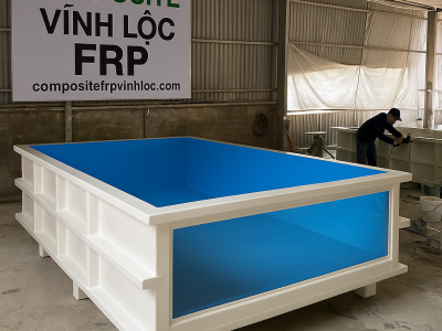 Hồ composite nuôi cá, tôm