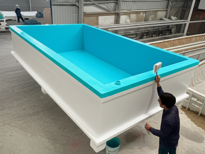 Bể hải sản composite trưng bày