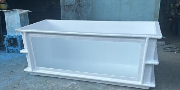 bể cá koi bằng composite